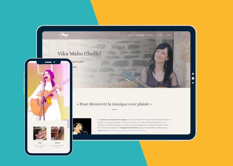 Site Internet école de musique