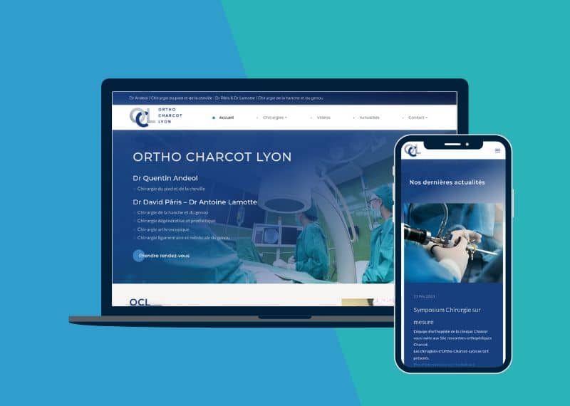 Site internet de chirurgiens, profession médicale
